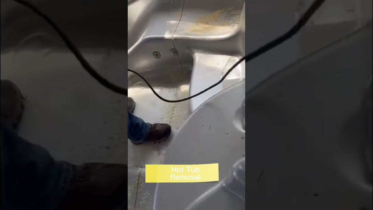 Hot Tub / Spa Removal