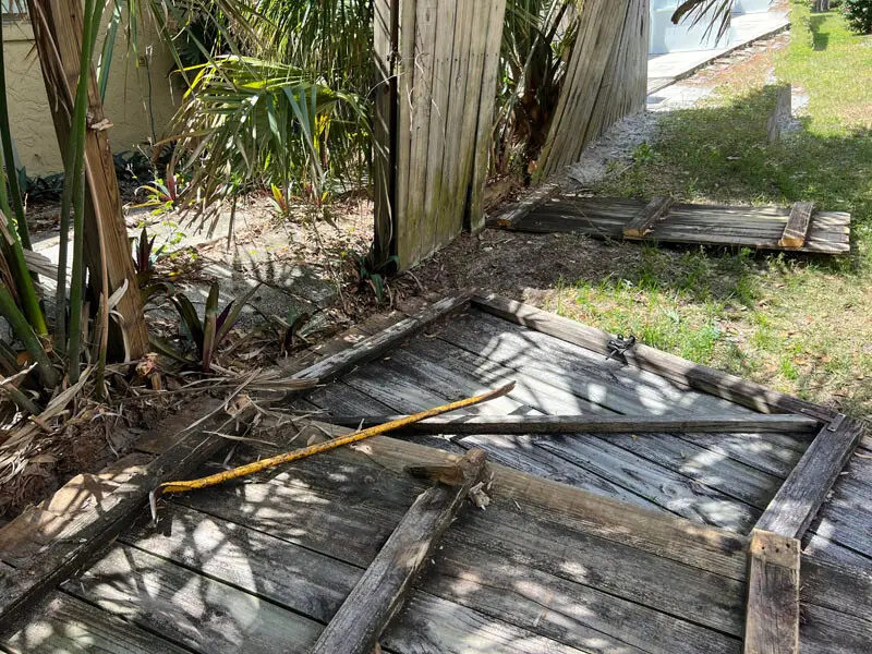 wood fence removal altamonte springs, fl